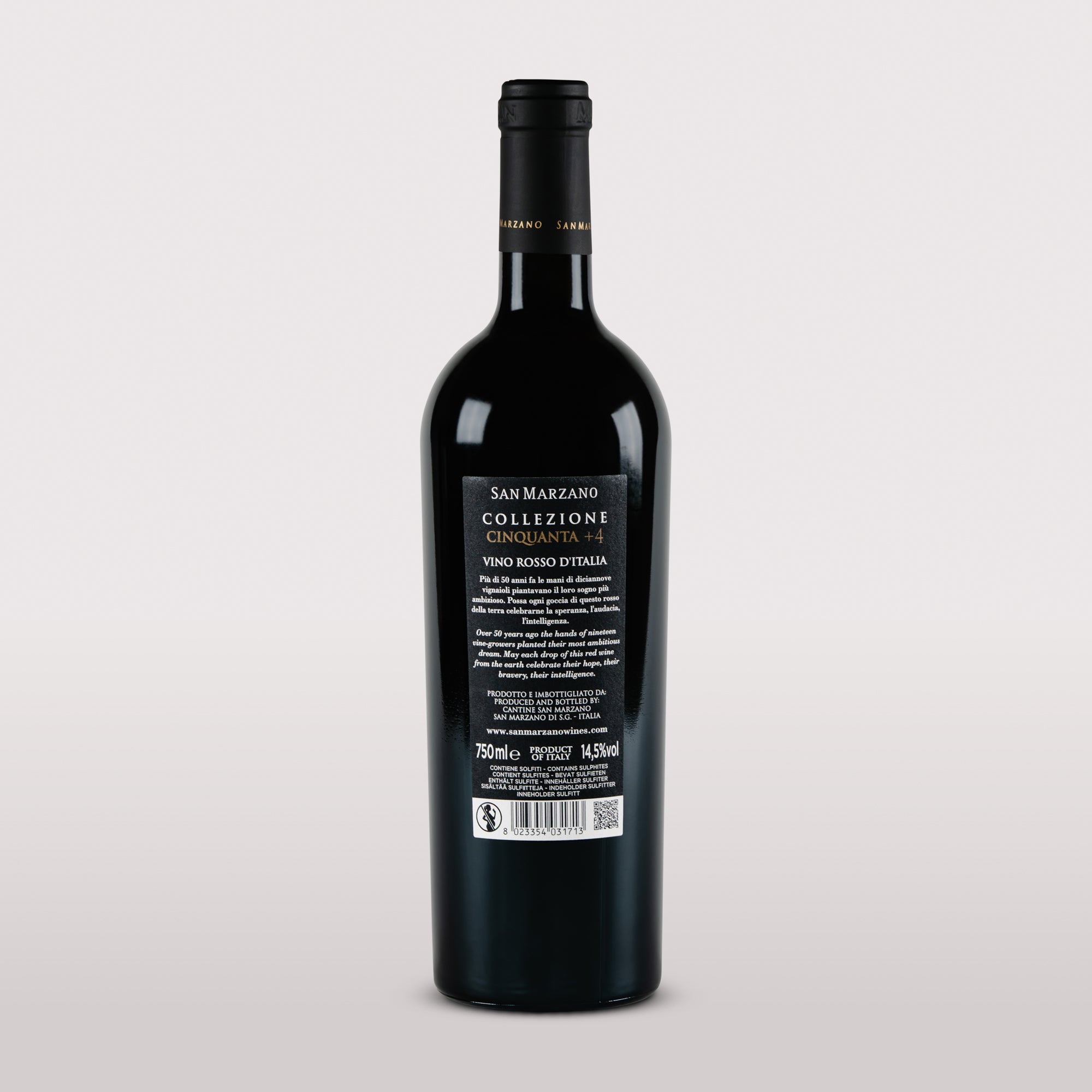 San Marzano - Vino Rosso d'Italia Collezione Cinquanta + 4